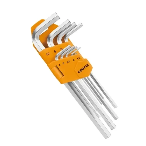 9PCS Hex Key Set – High-Strength Allen Key Wrench Set for Repair & Assembly