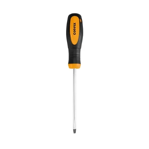6 Inch Slotted Screwdriver – Heavy-Duty Flat Head Screwdriver for Professional & DIY Use