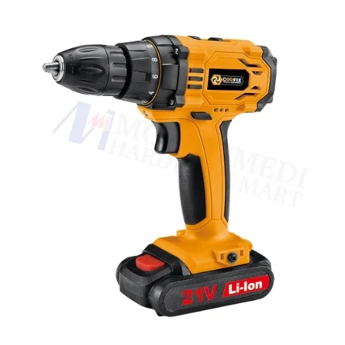 Cordless Drill Machine 14V – 10mm Power Drill with 28N.m Torque, Dual Battery & BMC Case