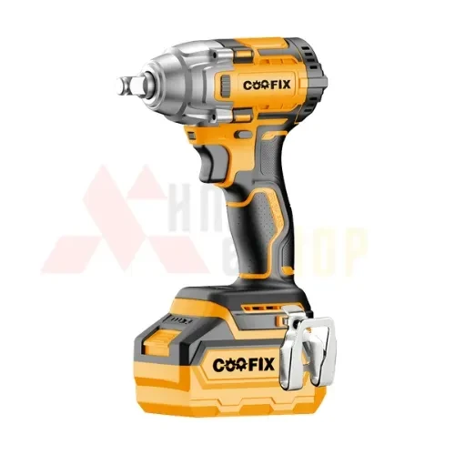 Cordless Impact Wrench 1/2" – High Torque Nut Bolt Tightening Machine with 2.0Ah Battery & 25V Charger