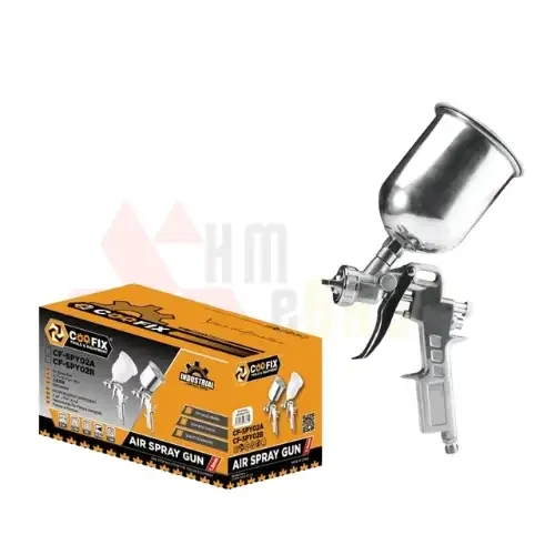 Gravity Feed Air Spray Gun 1.5mm – 600cc Pneumatic Paint Spray Gun for Compressor