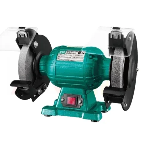 Bench Grinder Machine 370W 200mm – Heavy Duty Electric Grinding and Sharpening Tool