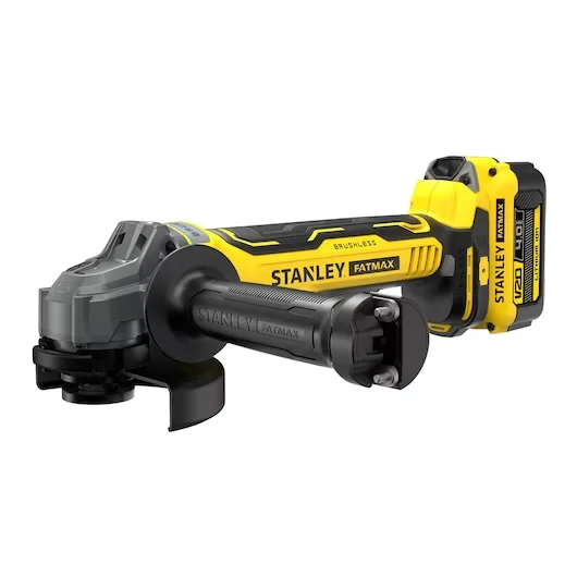 20V Cordless Angle Grinder 125mm with Dual 4.0Ah Batteries