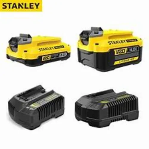 Stanley FATMAX V20 & 12V Lithium-Ion Rechargeable Batteries 1.5Ah, 2.0Ah, 4.0Ah & 6.0Ah